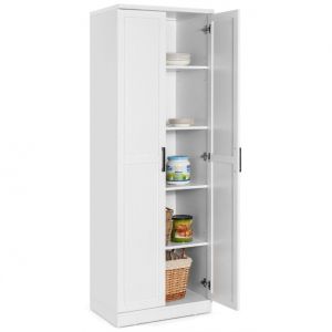 Image de Coast Armoire haute - 5 niveaux - 59x44x178 cm - Blanc