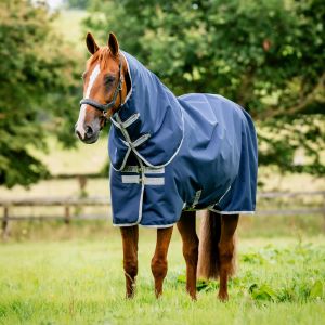 Couverture d'ext&eacute;rieur pour cheval avec couvre-cou Horseware Amigo Ripstop 900D Plus Turnout 100g