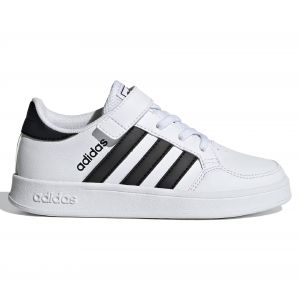 Image de Adidas Breaknet C, Chaussures de Tennis Unisexes pour Enfant - Blanc - Noir/Blanc