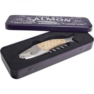 Balvi Tire-bouchon en acier Wild Salmon