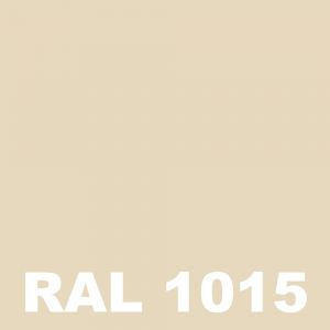 Peinture Fer Rouille - Metaltop - Ivoire clair - RAL 1015 - Pot 1L
