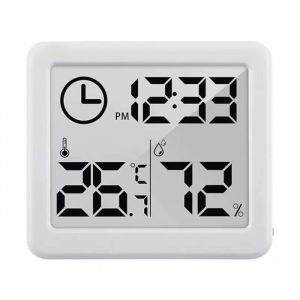 Thermomètre/hygromètre GreenBlue GB384W blanc digital - Affichage précis de la température et de l'humidité
