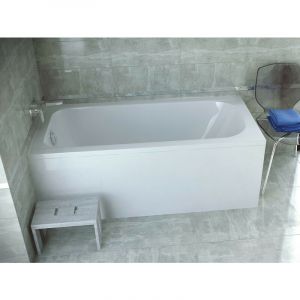 Image de Azura Baignoire CONTINEA 140x70 cm avec tablier r&eacute;versible