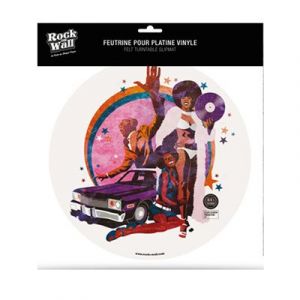 Rock on wall Feutrine pour Platine Vinyle, Blaxploitation