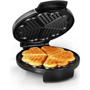 Royal swiss Gaufrier - Forme de coeur - Machine &agrave; gaufre - 1200w