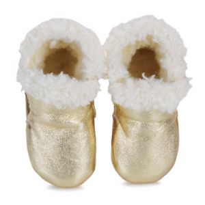 Easy Peasy Chaussons enfant MY FOUBLU - Couleur 20 / 21 - Taille Doré