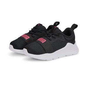 Image de Puma Mixte bébé Wired Run AC INF Basket, Black-Sunset Pink, 26 EU