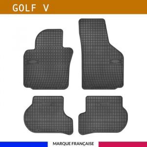 Volkswagen Autosweet - Tapis de voiture - Sur Mesure pour golf 5 (2003 - 2008) - 4 pièces - Tapis de sol antidérapant pour automobile - Souple