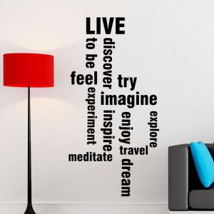 Sticker Live to be experiment