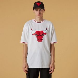 New era T-shirt à manches courtes Chicago Bulls Mesh Logo