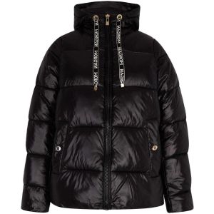 Morgan Doudoune courte brillante noir femme - Taille 38