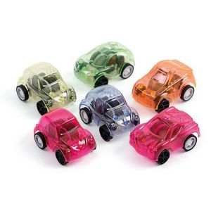 Image de Ruedelafete Lot de 4 mini jouets voiture &agrave; friction