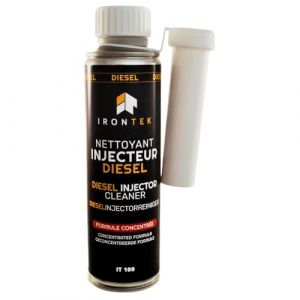 Nettoyant injecteur diesel - 300 ml - IT100 - Ce produit de marque est neuf. - Irontek