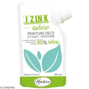 Aladine Peinture déco Izink Nature vert d'eau - 80 ml