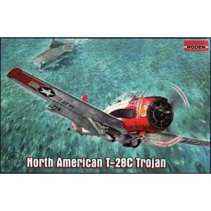 Roden 451A Model Kit North American T 28A C Trojan