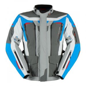 Furygan Veste textile Voyager 3C bleu/gris/gris anthracite- M