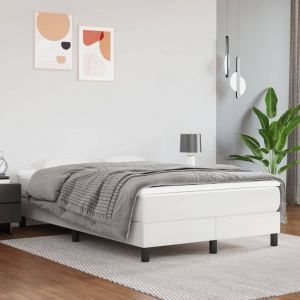 VidaXL Matelas de lit à ressorts ensachés Blanc 120x200x20 cm