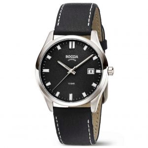Boccia Mens Watch 3669-02, Quartz, 39mm, 10atm