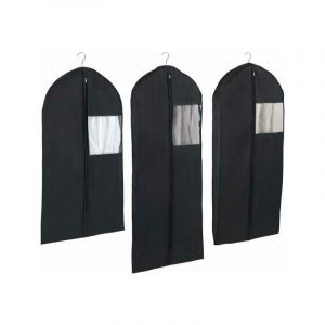 Wenko Housses à vêtements Deep Black (3 él.)