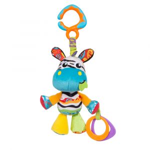 Image de Playgro Jouet pour Poussette Zo&eacute; le Z&egrave;bre, D&egrave;s la naissance, Multicolore, 40184