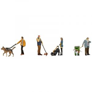 Noch N Personnes avec chiens peint