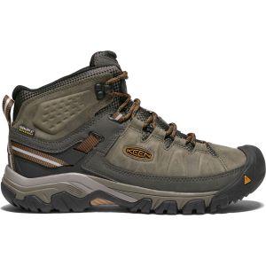 Image de Keen Targhee III Mid WP Chaussures Homme, black olive/golden brown US 8 | EU 40,5 Chaussures trekking & randonnée