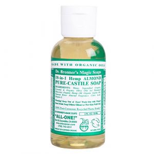 Dr Bronner's 18-en-1 Savon Liquide Amande Travel Size - 60 ml