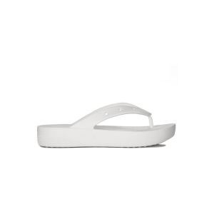 Crocs Femme Classic Platform Flip W Sabot, Blanc, 38/39 EU