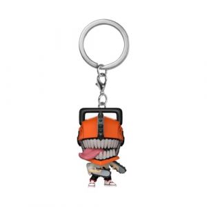 Funko Pop! Keychain: Chainsaw Man - Chainsaw Man - Mini-Figurine en Vinyle à Collectionner Porte-clés Fantaisie - Cadeau de Noël - Idée de Cadeau