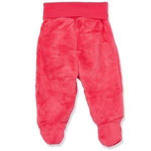 Playshoes Pantalon polaire avec pieds rose junior