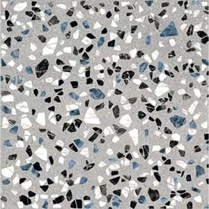 Carrelage Aspect terrazzo Dura gris 20x20 cm