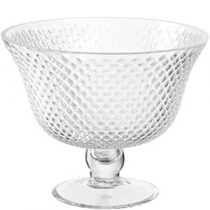 Leonardo HOME Poesia 076435 Bol sur Pied Verre Transparent 19,5 cm