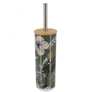 Tendance Brosse WC avec support déco Jungle Fever Kaki