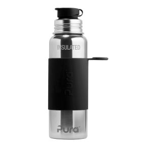Pura - Gourde isotherme en inox Sport 650ml Noir