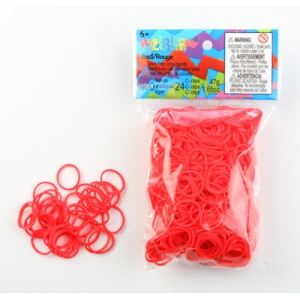 Rainbow Loom Recharge 600 élastiques + 24 fermoirs