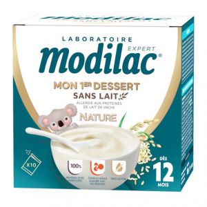 Modilac Mon Premier Dessert Nature 12-36 mois 186g