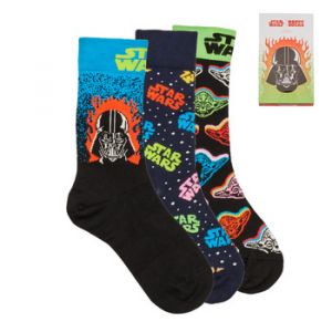 Happy socks Chaussettes hautes STAR WARS X3 Multicolore - Taille 36 / 40,41 / 46