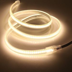 Silamp Ruban LED COB 220V IP65 432LED/m (vendu sur mesure au mètre) - Blanc Froid 6000K - 8000K