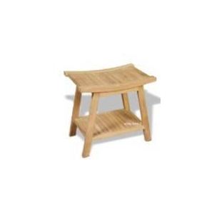 Table/Tabouret Kyoto en teck massif 50 x 30 x 45 cm