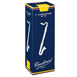 Vandoren Traditionnelles n°3 CR123 - 5 anches clarinette basse