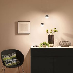 Paulmann URail Capsule II suspension 2 700 K noir
