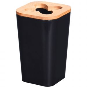 Wadiga Tasse à brosse à dents en bambou