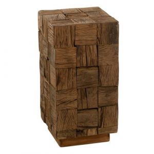 Sellette D&eacute;co en Bois "Evasion" 60cm Marron