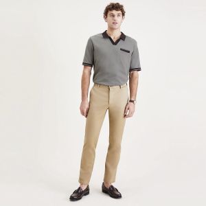 DOCKERS Pantalon original chino slim Beige - Taille W29/L32;W30/L30;W30/L32;W30/L34;W31/L32;W31/L34;W33/L30;W33/L32;W33/L34;W34/L30;W34/L32;W36/L32;W38/