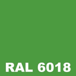 Peinture Anticorrosion - Metaltop - Vert jaune - RAL 6018 - Pot 5L