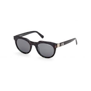 Guess Homme GU00214 98V Lunettes de soleil Ac&eacute;tate Ronde Normale