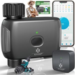 Kidiz Kesser Commande d'arrosage avec wlan Wifi Ordinateur d'arrosage pour le jardin et le balcon Application d'arrosage automatique et commande