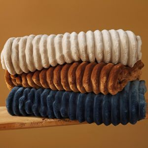 Plaid TENDRESSE caramel