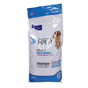 Virbac Veterinary HPM DOG Adult Neutered Large & Medium - Croquette, aliment complet pour chien a
