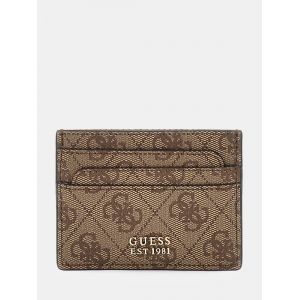 Guess Laurel Card Holder Latte Logo [225493] - porte-cartes porte carte